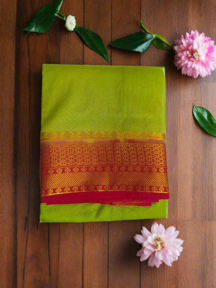 Viscose Silk Green Saree