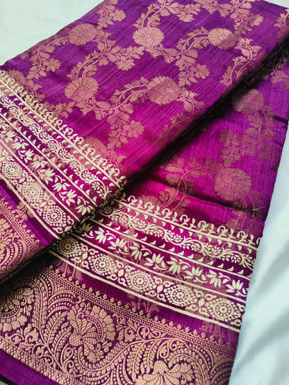 Digital and Butta Georgette Saree - Pink