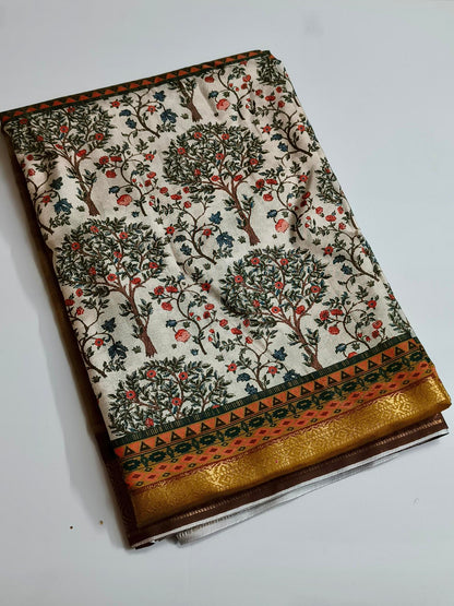 Digital Print- Fancy Saree